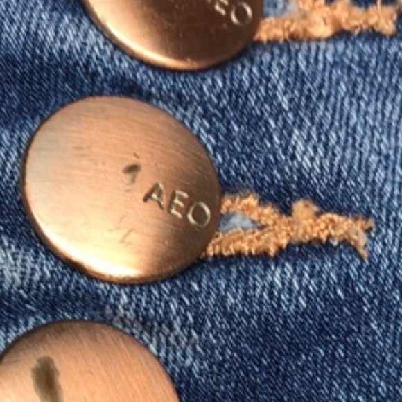 STRETCH AMERICAN EAGLE SUPER HIGH RISE DENIM JEGGINGS 2/26x28 🦅 - Picture 12 of 12